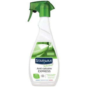 STARWAX Écologiques<Anti-calcaire express pour salle de bains Soluvert 500 ml,