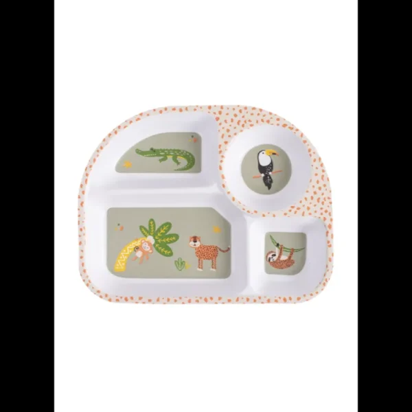 Enfant Ladelle La Vaisselle Pour Enfant<Assiette compartimentée,