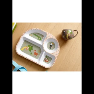 Enfant Ladelle La Vaisselle Pour Enfant<Assiette compartimentée,