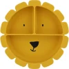 Enfant Trixie La Vaisselle Pour Enfant<Assiette compartiments silicone avec ventouse Mr Lion,