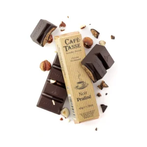 Café Tasse Le Chocolat<Barre de chocolat Noir Praliné,