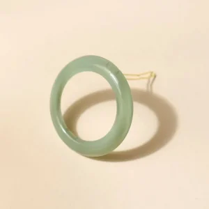 Bachca Les Accessoires<Barrette Ronde Opaline Vert d'eau,