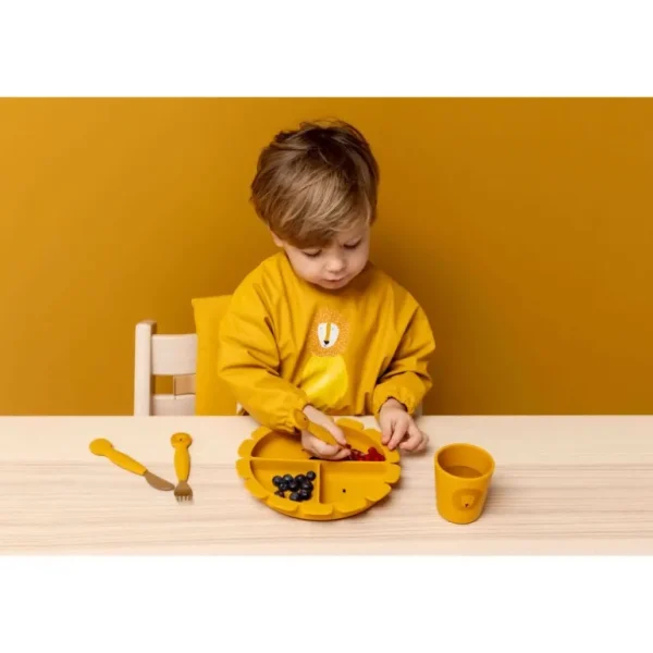 Enfant Trixie Le Textile Pour Enfant<Bavoir à manches imperméable Mr Lion,