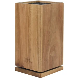 CRISTEL Blocs Couteaux<Bloc Couteaux rotatif en bois d'acacia,