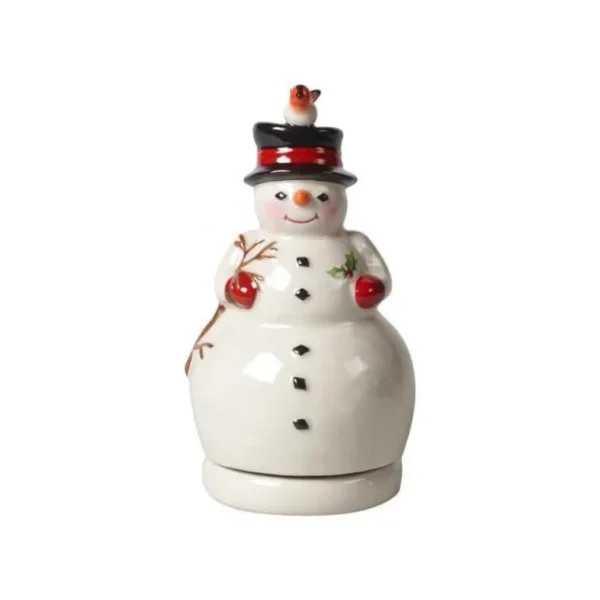 Villeroy & Boch Objets Insolites<Bonhomme de neige rotatif Nostalgic Melody,