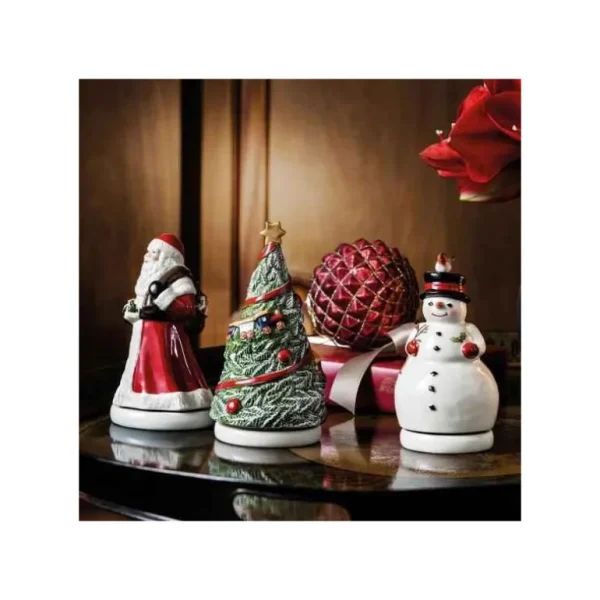 Villeroy & Boch Objets Insolites<Bonhomme de neige rotatif Nostalgic Melody,