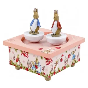 Enfant Trousselier Les Jeux Pour Enfant | Les Accessoires Pour Enfant<Boîte à Musique Dancing Peter Rabbit Fraises,