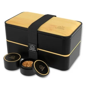 Umami Boîtes Repas Et Accessoires<Boîte Bento Original 1.2 L Noir & Bambou,