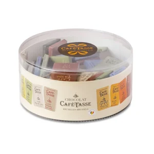 Café Tasse Le Chocolat<Boîte Tubo de 40 mini-tablettes assorties,