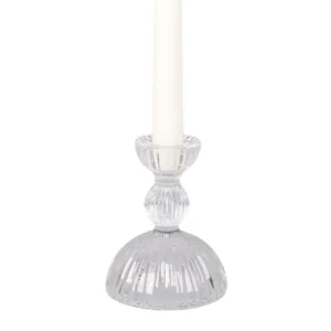 Rasteli Photophores, Bougeoirs Et Chandeliers<Bougeoir en Verre Ruffles Cup Pillar,