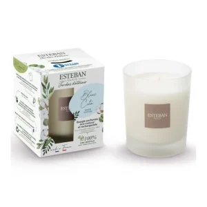 ESTEBAN Bougies Parfumées | Bougies Décoratives<Bougie parfumée 180 gr Blanc Coton,