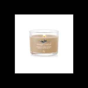 Yankee Candle Bougies Parfumées<Bougie Parfumée Ambre et Bois de Santal,