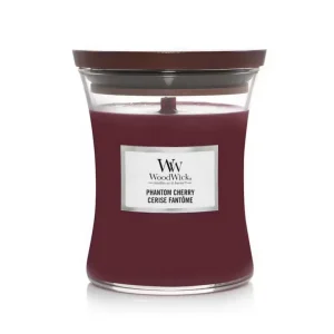 Woodwick Parfums D'Intérieur | Bougies Parfumées<Bougie parfumée Cerise Fantôme,