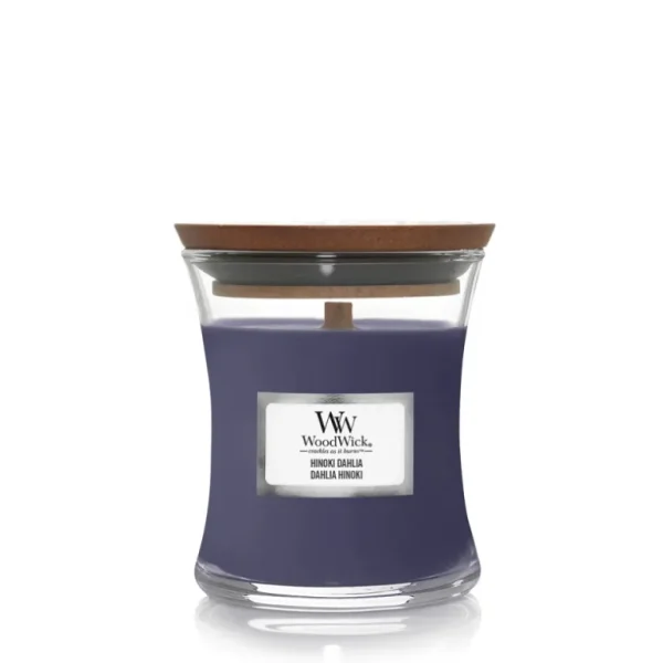 Woodwick Bougies Parfumées<Bougie parfumée Dahlia Hinoki,