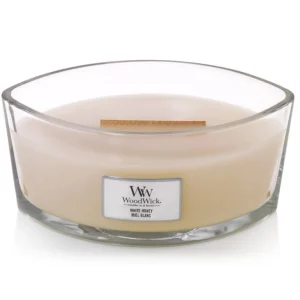 Woodwick Bougies Parfumées<Bougie parfumée Ellipse Miel Blanc,