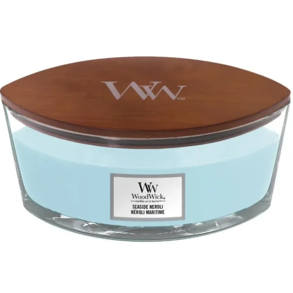 Woodwick Bougies Parfumées | Bougies Décoratives<Bougie parfumée Ellipse Neroli maritime,