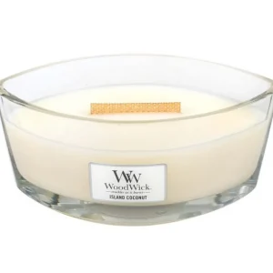 Woodwick Bougies Parfumées | Bougies Décoratives<Bougie parfumée Ellipse Noix de coco des iles,