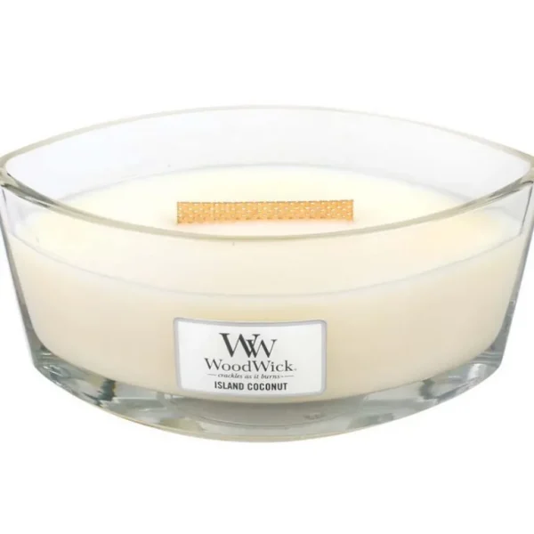 Woodwick Bougies Parfumées | Bougies Décoratives<Bougie parfumée Ellipse Noix de coco des iles,