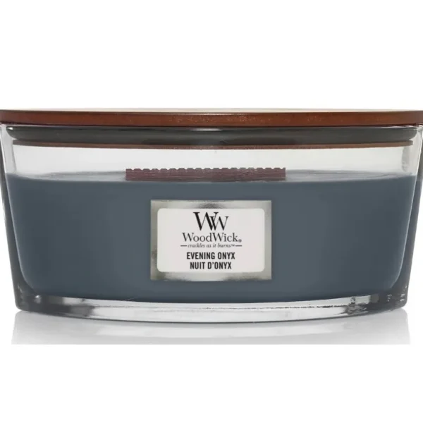 Woodwick Bougies Parfumées | Bougies Décoratives<Bougie parfumée Ellipse Nuit d'Onyx,