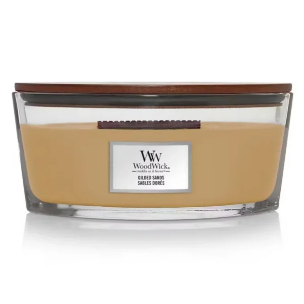 Woodwick Bougies Parfumées<Bougie parfumée Ellipse Sables Dorés,