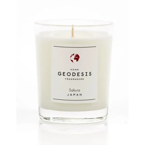 GEODESIS Bougies Parfumées<Bougie parfumée 180g Sakura,