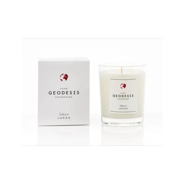 GEODESIS Bougies Parfumées<Bougie parfumée 180g Sakura,