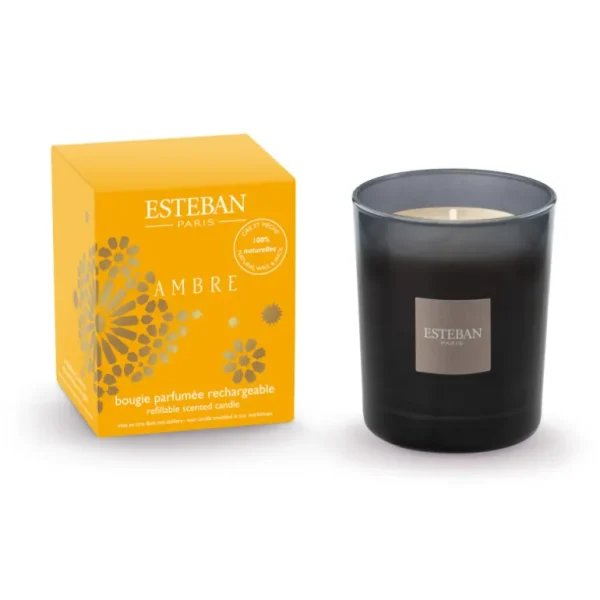 ESTEBAN Bougies Parfumées<Bougie parfumée Initiale 180g Ambre,