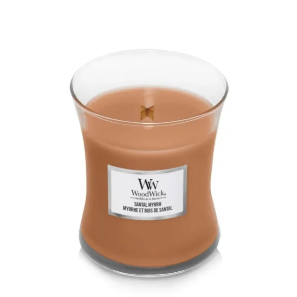 Woodwick Bougies Parfumées<Bougie parfumée Myrrhe et bois de santal,