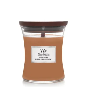 Woodwick Bougies Parfumées<Bougie parfumée Myrrhe et bois de santal,