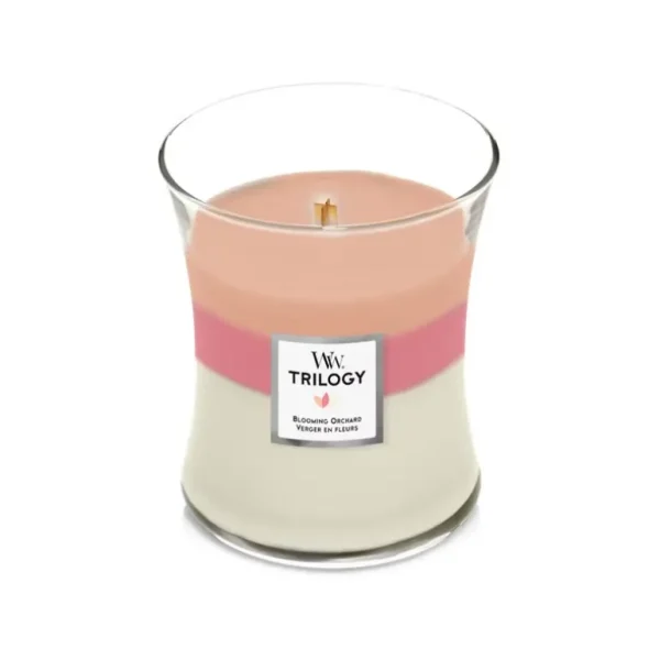 Woodwick Bougies Parfumées<Bougie parfumée Trilogy Verger en Fleurs,