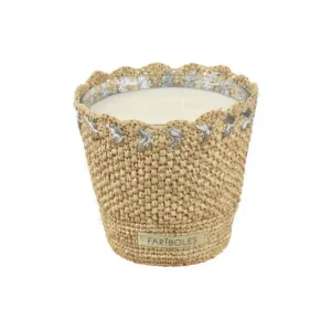 Fariboles Bougies Parfumées | Bougies Décoratives<Bougie Raffia Ambre Shaman 400G,