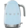 SMEG Bouilloires Électriques<Bouilloire réglable années 50 Bleu,