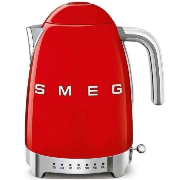 SMEG Bouilloires Électriques<Bouilloire réglable années 50 Rouge,