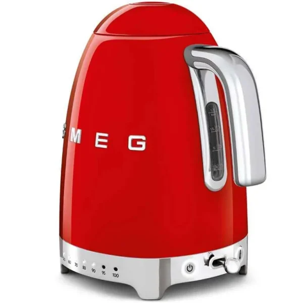 SMEG Bouilloires Électriques<Bouilloire réglable années 50 Rouge,