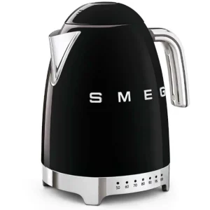 SMEG Bouilloires Électriques<Bouilloire réglable années 50 Noir,