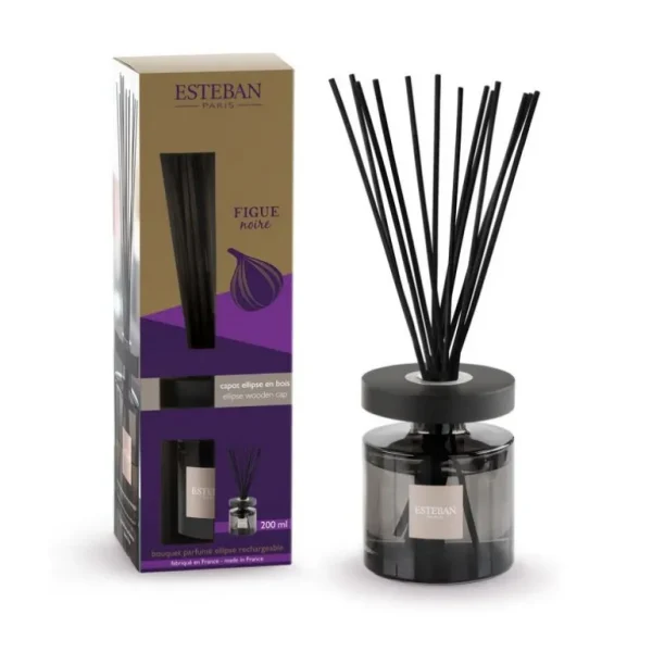 ESTEBAN Diffuseurs De Parfum D'Intérieur<Bouquet parfumé Ellipse Figue Noire,