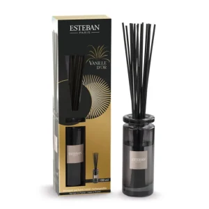 ESTEBAN Diffuseurs De Parfum D'Intérieur<Bouquet parfumé Initial Vanille d'Or,