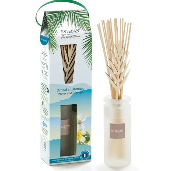 ESTEBAN Diffuseurs De Parfum D'Intérieur<Bouquet parfumé Monoï Moringa,