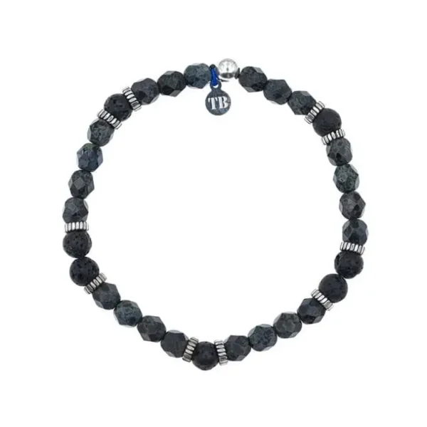 Têtes Blondes Les Bijoux<Bracelet Homme Gentleman XL Noir Rock,