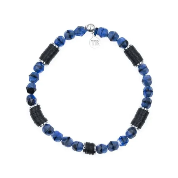 Têtes Blondes Les Bijoux<Bracelet Homme Gentleman XL Denim,