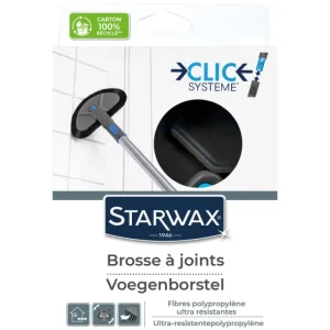 STARWAX Brosserie<Brosse à joints Clic Système,