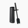 JOSEPH JOSEPH Coin Wc<Brosse de Toilette Flex Noir,