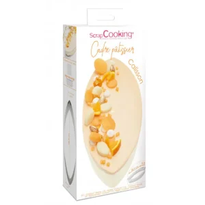 ScrapCooking Cercles À Gâteaux | Cercles Mousse<Cadre pâtissier calisson inox,