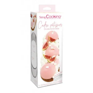 ScrapCooking Cercles À Gâteaux | Cercles Mousse<Cadre pâtissier extensible ovale,