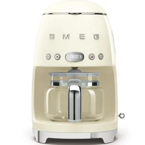 SMEG Cafetières Filtre Et Expresso<Cafetière filtre programmable Années 50 Crème,