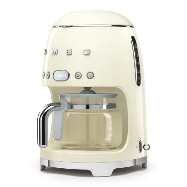 SMEG Cafetières Filtre Et Expresso<Cafetière filtre programmable Années 50 Crème,