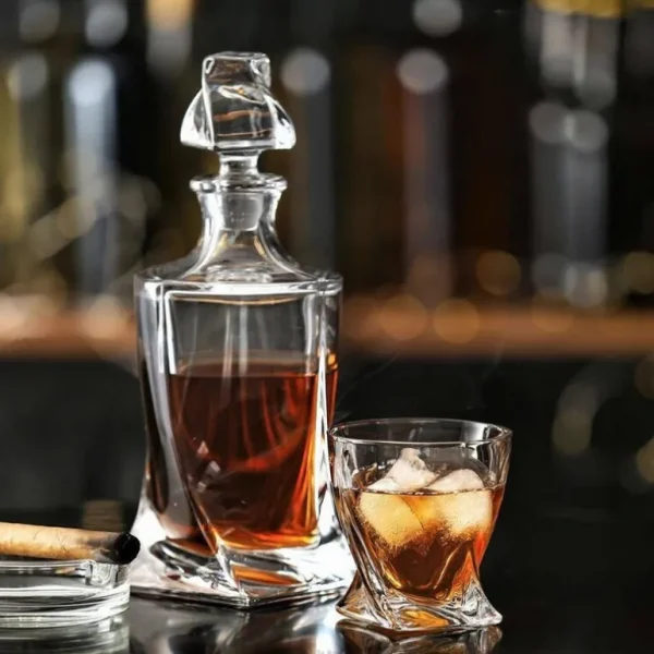 Crystal BOHEMIA Carafes À Whisky<Carafe à whisky Quadro,