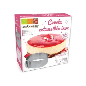 ScrapCooking Cercles À Gâteaux | Cercles Mousse<Cercle à pâtisserie extensible,