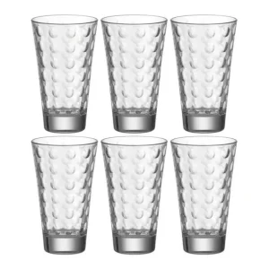 LEONARDO Verres Apéritif | Chopes Et Gobelets<Coffret 6 Chopes Optic, Léonardo