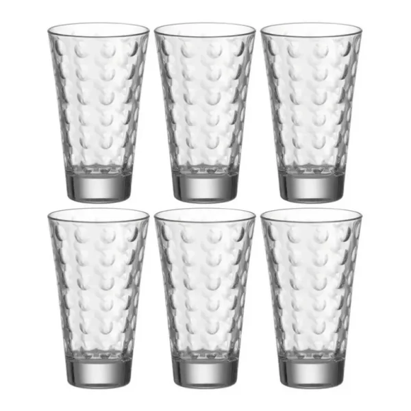 LEONARDO Verres Apéritif | Chopes Et Gobelets<Coffret 6 Chopes Optic, Léonardo